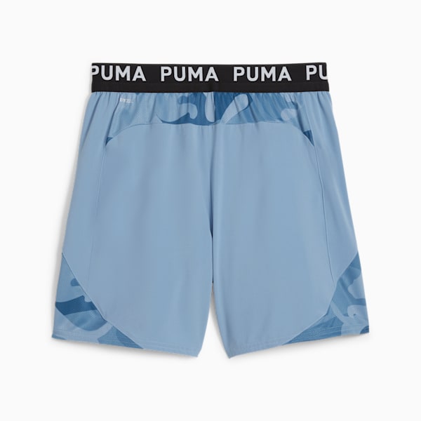 Short PUMA FIT 7 po, homme, Zen Blue-Q2 print, extralarge